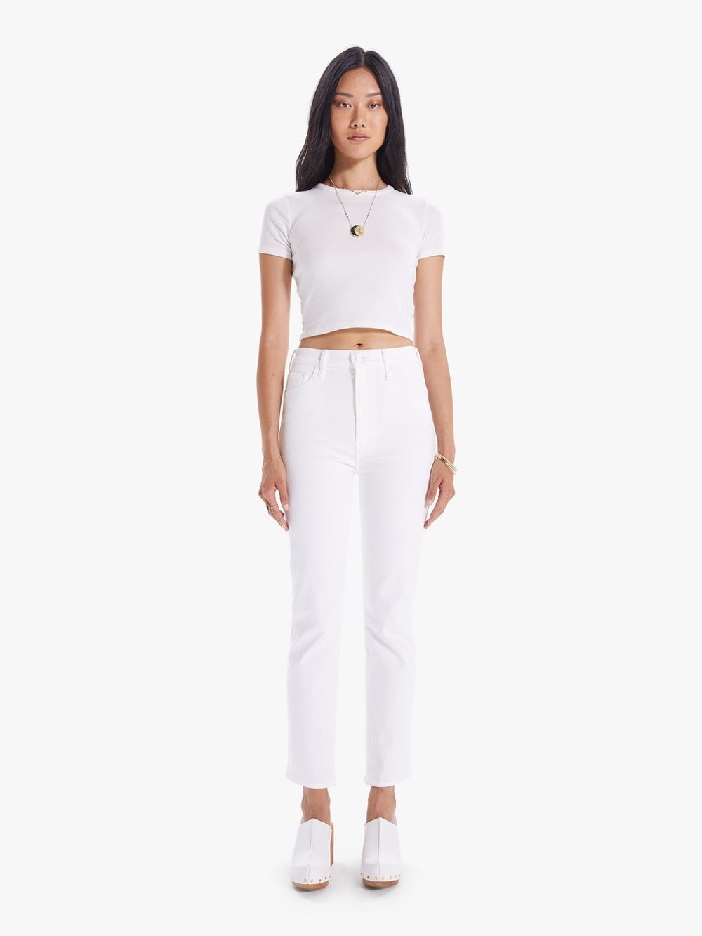 MOTHER - High Waisted Rider Ankle in Fairest of Them All